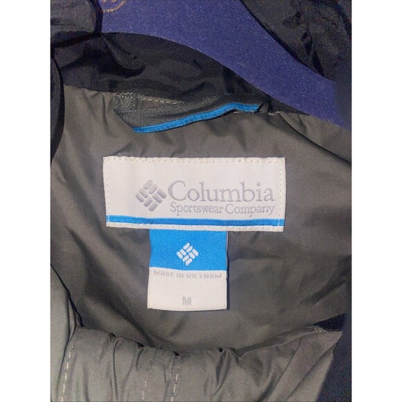 Colombia simply snowy down puffer jacket outdoor winter jacket cozy M Gray Fur - Picture 4 of 9